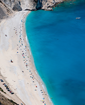 La plage de Myrtos