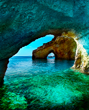 Grottes bleues