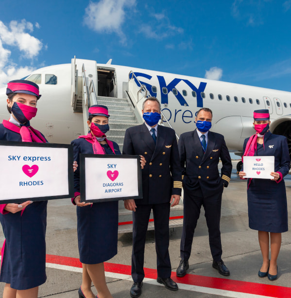 Ξεκίνησαν οι Απευθείας Πτήσεις της SKY express στην Ρόδο