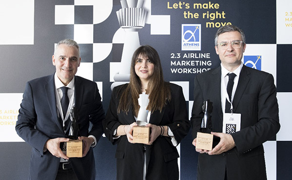 3 weitere Auszeichnungen für die zweifach in Europa ausgezeichnete griechische Fluggesellschaft!
