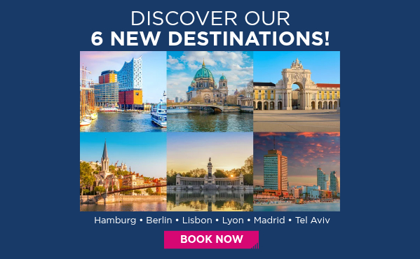 6 New Destinations of SKY express