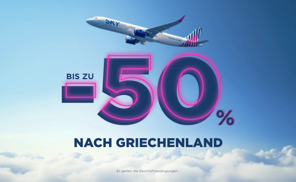 Reisen Sie weiter mit Angeboten bis zu -50%!