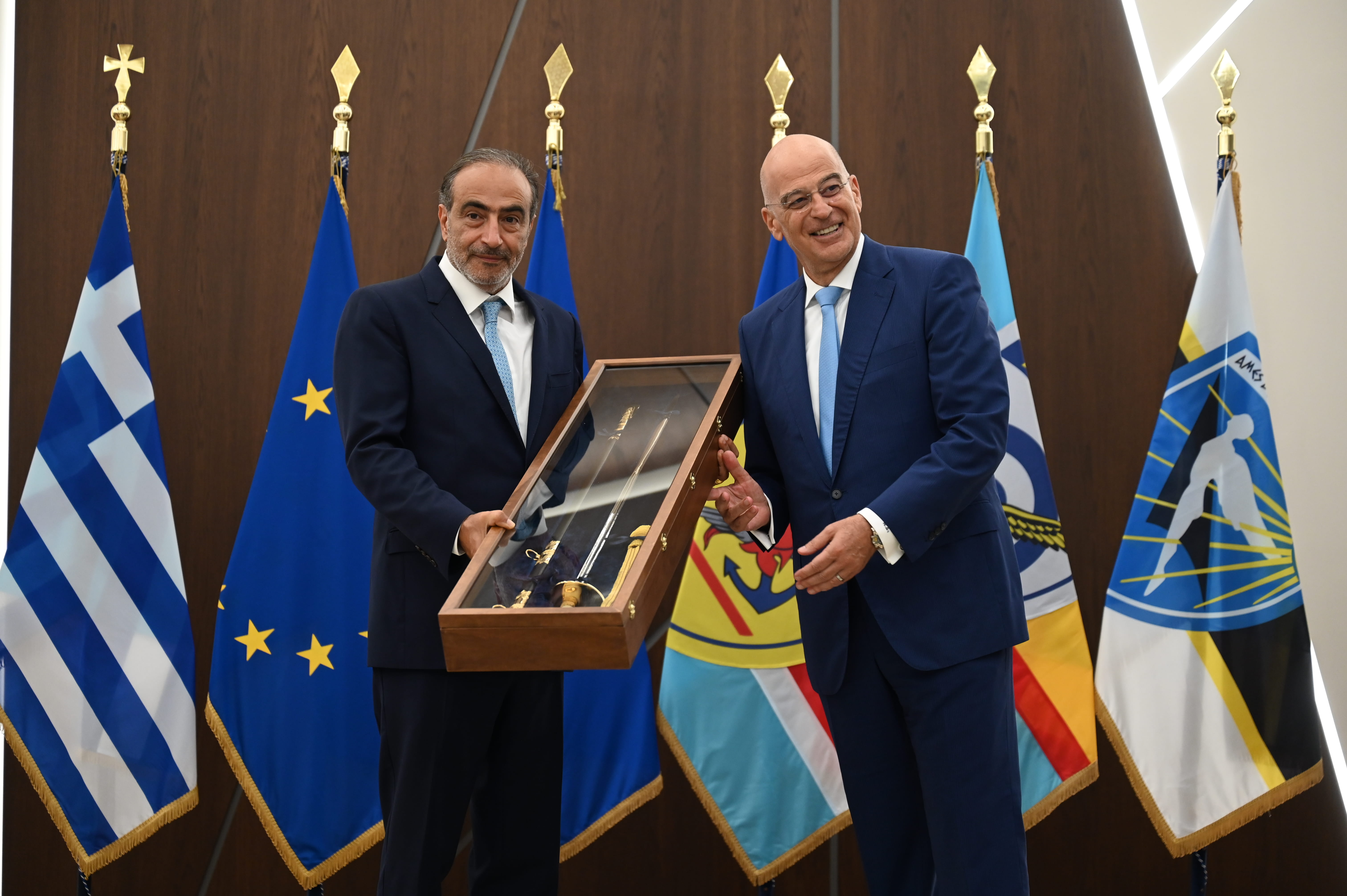 Honorary Air Commodore rank awarded to Ioannis Grylos, IOGR Group President.