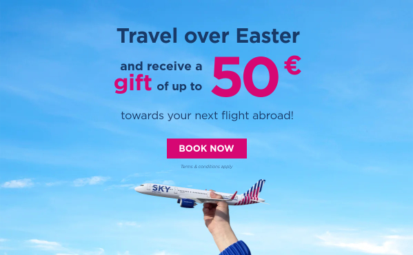 Gift up to 50€ for next flight